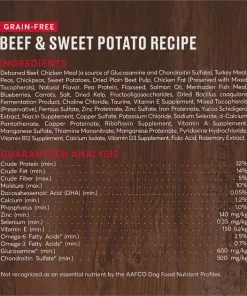 American Journey Beef & Sweet Potato Recipe Grain-Free Dry Dog Food -American Journey Store 108426 PT2. SY630 V1606267658