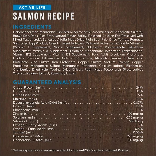 American Journey Active Life Formula Large Breed Salmon, Brown Rice & Vegetables Recipe Dry Dog Food 5 American Journey Active Life Formula Large Breed Salmon, Brown Rice & Vegetables Recipe Dry Dog Food - Image 3