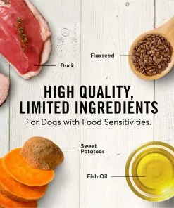 American Journey Limited Ingredient Duck & Sweet Potato Recipe Grain-Free Dry Dog Food -American Journey Store 121305 PT5. SY630 V1607384854