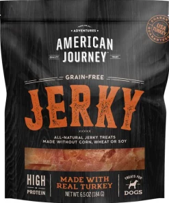 American Journey Turkey Jerky Grain-Free Dog Treats