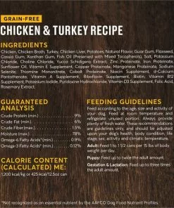 American Journey Chicken & Turkey Recipe Grain-Free Canned Dog Food -American Journey Store 133871 PT2. SY630 V1622822592
