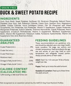 American Journey Limited Ingredient Diet Duck & Sweet Potato Recipe Grain-Free Canned Dog Food -American Journey Store 133877 PT2. SY630 V1623100342