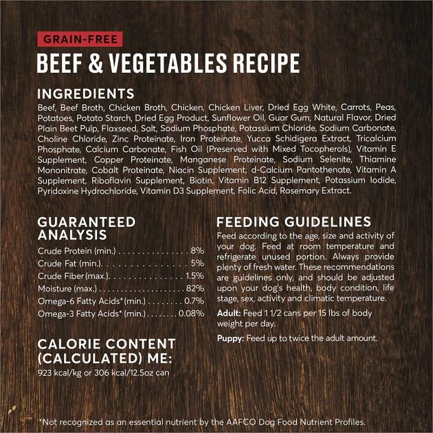 American Journey Stews Beef & Vegetables Recipe in Gravy Grain-Free Canned Dog Food 5 American Journey Stews Beef & Vegetables Recipe in Gravy Grain-Free Canned Dog Food - Image 3