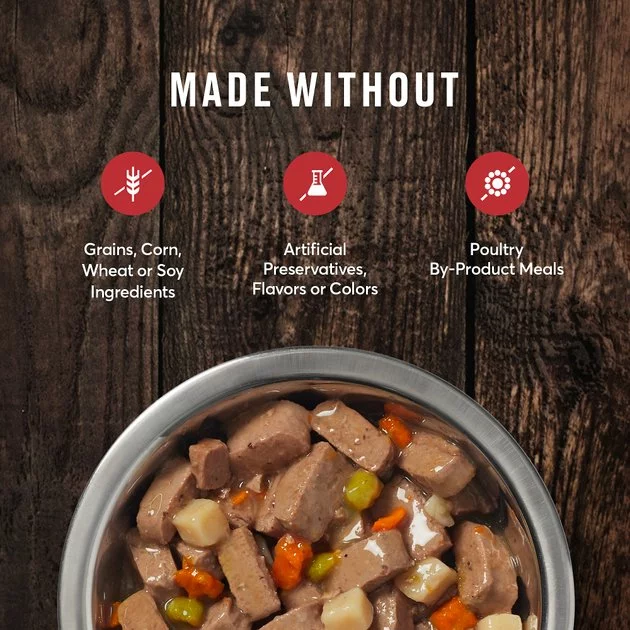 American Journey Stews Beef & Vegetables Recipe in Gravy Grain-Free Canned Dog Food 6 American Journey Stews Beef & Vegetables Recipe in Gravy Grain-Free Canned Dog Food - Image 4