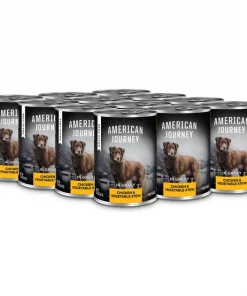 American Journey Stews Chicken & Vegetables Recipe in Gravy Grain-Free Canned Dog Food 12 American Journey Stews Chicken & Vegetables Recipe in Gravy Grain-Free Canned Dog Food -American Journey Store 133882 PT1. SY630 V1622822271