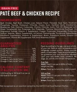 American Journey Pate Beef & Chicken Recipe Grain-Free Canned Cat Food 13 American Journey Pate Beef & Chicken Recipe Grain-Free Canned Cat Food -American Journey Store 133890 PT2. SY630 V1610761620
