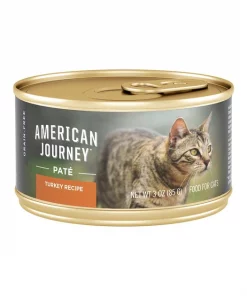 American Journey Pate Turkey Recipe Grain-Free Canned Cat Food
