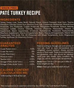 American Journey Pate Turkey Recipe Grain-Free Canned Cat Food 12 American Journey Pate Turkey Recipe Grain-Free Canned Cat Food -American Journey Store 133905 PT2. SY630 V1626382907