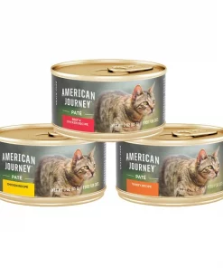 American Journey Pate Poultry & Beef Variety Pack Grain-Free Canned Cat Food