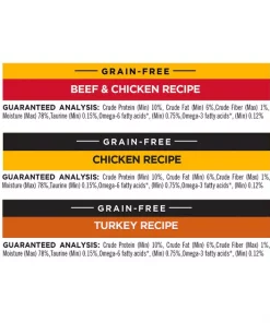 American Journey Pate Poultry & Beef Variety Pack Grain-Free Canned Cat Food -American Journey Store 133907 PT2. SY630 V1579025385