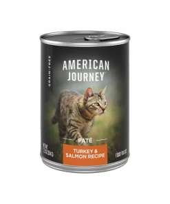 American Journey Pate Turkey & Salmon Recipe Grain-Free Canned Cat Food