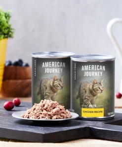 American Journey Pate Poultry Variety Pack Grain-Free Canned Cat Food -American Journey Store 133927 PT5. SY630 V1579025656