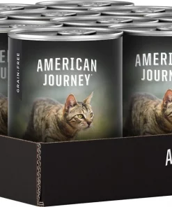 American Journey Pate Poultry Variety Pack Grain-Free Canned Cat Food -American Journey Store 133927 PT6. SY630 V1579025582