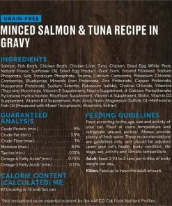American Journey Minced Salmon & Tuna Recipe in Gravy Grain-Free Canned Cat Food -American Journey Store 133935 PT2. SY630 V1626382899