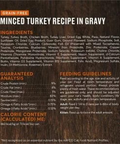 American Journey Minced Poultry in Gravy Variety Pack Grain-Free Canned Cat Food -American Journey Store 133937 PT4. SY630 V1624996654