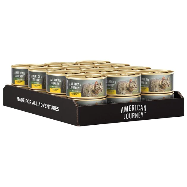 American Journey Minced Chicken Recipe in Gravy Grain-Free Canned Cat Food 10 American Journey Minced Chicken Recipe in Gravy Grain-Free Canned Cat Food - Image 8