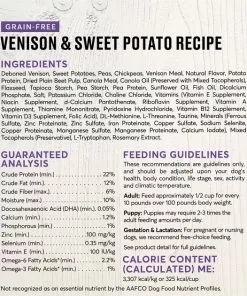 American Journey Limited Ingredient Venison & Sweet Potato Recipe Grain-Free Dry Dog Food 13 American Journey Limited Ingredient Venison & Sweet Potato Recipe Grain-Free Dry Dog Food -American Journey Store 140925 PT2. SY630 V1620391352