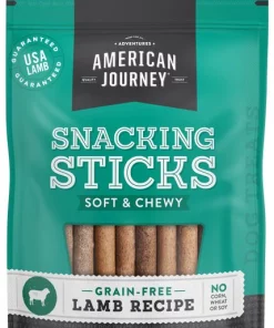 American Journey Lamb Recipe Grain-Free Soft & Chewy Snacking Sticks Dog Treats