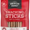 American Journey Beef Recipe Grain-Free Soft & Chewy Snacking Sticks Dog Treats -American Journey Store 151154 MAIN. SY630 V1553179621