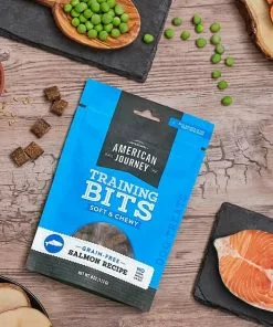 American Journey Salmon Recipe Grain-Free Soft & Chewy Training Bits Dog Treats -American Journey Store 151160 PT2. SY630 V1553098926