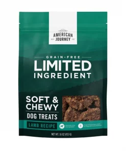 American Journey Limited Ingredient Grain-Free Lamb Recipe Soft & Chewy Dog Treats