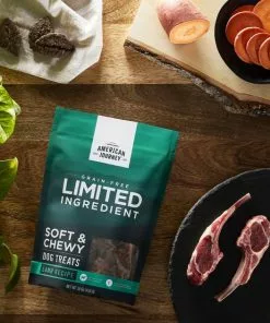 American Journey Limited Ingredient Grain-Free Lamb Recipe Soft & Chewy Dog Treats 11 American Journey Limited Ingredient Grain-Free Lamb Recipe Soft & Chewy Dog Treats -American Journey Store 161635 PT2. SY630 V1567706578