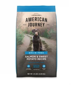 American Journey Healthy Weight Salmon & Sweet Potato Recipe Grain-Free Dry Dog Food, 24-lb bag