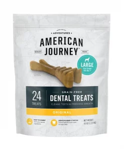 American Journey Large Grain-Free Original Dental Dog Treats
