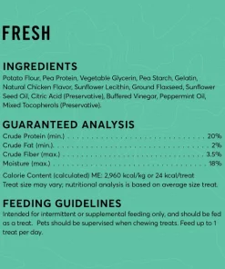 American Journey Extra-Small Grain-Free Fresh Dental Dog Treats -American Journey Store 213566 PT8. SY630 V1600464767