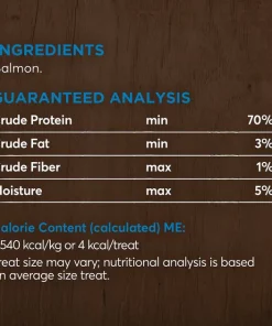 American Journey 100% Salmon Freeze-Dried Grain-Free Cat Treat, 2-oz bag -American Journey Store 224440 PT5. SY630 V1606190837