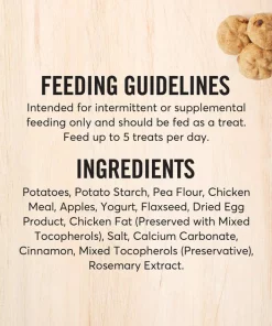 American Journey Apples & Cinnamon Flavor Grain-Free Oven Baked Crunchy Biscuit Dog Treats -American Journey Store 241529 PT5. SY630 V1608353879