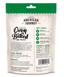 American Journey Duck Recipe Grain-Free Oven Baked Crunchy Biscuit Dog Treats -American Journey Store 241537 PT1. SY630 V1608346056
