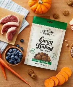 American Journey Duck Recipe Grain-Free Oven Baked Crunchy Biscuit Dog Treats -American Journey Store 241537 PT2. SY630 V1608337355