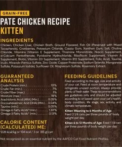 American Journey Kitten Pate Chicken Recipe Grain-Free Canned Cat Food, 3-oz, case of 24 -American Journey Store 242872 PT6. SY630 V1608273133