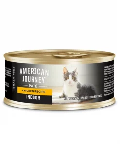 American Journey Indoor Pate Chicken Recipe Grain-Free Canned Cat Food, 5.5-oz, case of 24