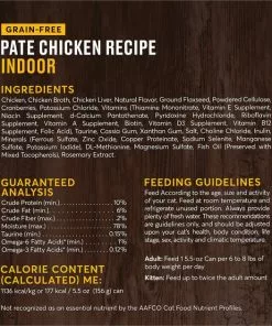 American Journey Indoor Pate Chicken Recipe Grain-Free Canned Cat Food, 5.5-oz, case of 24 16 American Journey Indoor Pate Chicken Recipe Grain-Free Canned Cat Food, 5.5-oz, case of 24 -American Journey Store 242876 PT6. SY630 V1608264456
