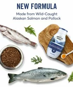 American Journey Wild Alaskan Salmon Oil Formula Liquid Supplement for Cats & Dogs -American Journey Store 255232 PT2. SY630 V1611707464