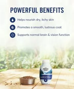 American Journey Wild Alaskan Salmon Oil Formula Liquid Supplement for Cats & Dogs -American Journey Store 255232 PT5. SY630 V1611699677