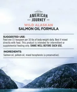 American Journey Wild Alaskan Salmon Oil Formula Liquid Supplement for Cats & Dogs -American Journey Store 255232 PT7. SY630 V1611699665