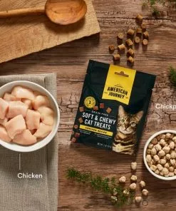 American Journey Chicken Recipe Grain-Free Soft & Chewy Cat Treats -American Journey Store 272115 PT4. SY630 V1620928041
