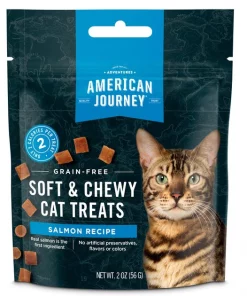 American Journey Salmon Recipe Grain-Free Soft & Chewy Cat Treats