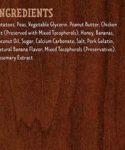 American Journey With Peanut Butter & Banana Grain-Free Soft-Baked Dog Treats, 8-oz bag 16 American Journey With Peanut Butter & Banana Grain-Free Soft-Baked Dog Treats, 8-oz bag -American Journey Store 280804 PT6. SY630 V1626205909