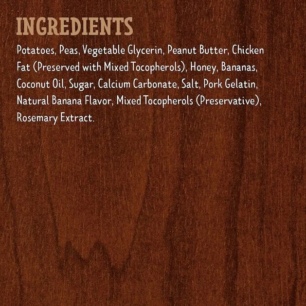 American Journey With Peanut Butter & Banana Grain-Free Soft-Baked Dog Treats, 8-oz bag 9 American Journey With Peanut Butter & Banana Grain-Free Soft-Baked Dog Treats, 8-oz bag - Image 7