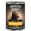 American Journey Active Life Formula Chicken & Garden Vegetables Recipe Canned Dog Food, 12.5-oz, case of 12 1 American Journey Active Life Formula Chicken & Garden Vegetables Recipe Canned Dog Food, 12.5-oz, case of 12 -American Journey Store 286573 MAIN. SY630 V1632754188