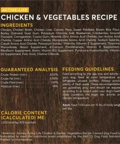 American Journey Active Life Formula Chicken & Garden Vegetables Recipe Canned Dog Food, 12.5-oz, case of 12 -American Journey Store 286573 PT2. SY630 V1632756275