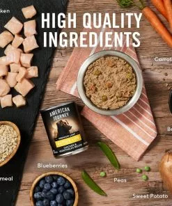 American Journey Active Life Formula Chicken & Garden Vegetables Recipe Canned Dog Food, 12.5-oz, case of 12 -American Journey Store 286573 PT5. SY630 V1632754345