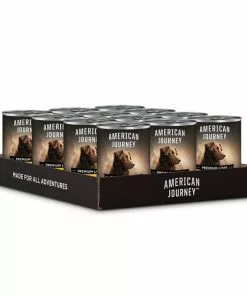 American Journey Active Life Formula Chicken & Garden Vegetables Recipe Canned Dog Food, 12.5-oz, case of 12 -American Journey Store 286573 PT7. SY630 V1632755917