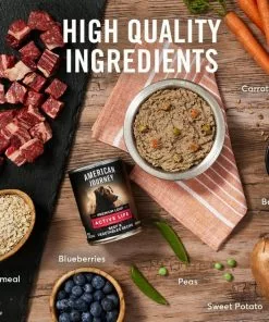 American Journey Active Life Formula Beef & Garden Vegetables Recipe Canned Dog Food, 12.5-oz, case of 12 -American Journey Store 286577 PT5. SY630 V1632753468