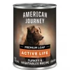 American Journey Active Life Formula Turkey & Garden Vegetables Recipe Canned Dog Food, 12.5-oz, case of 12 -American Journey Store 286579 MAIN. SY630 V1632755552