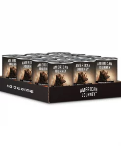 American Journey Active Life Formula Turkey & Garden Vegetables Recipe Canned Dog Food, 12.5-oz, case of 12 -American Journey Store 286579 PT7. SY630 V1632754189